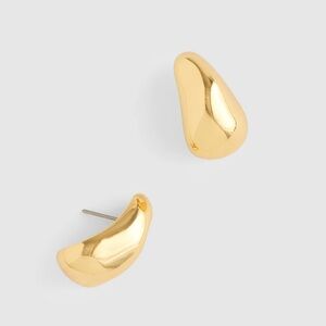 Madewell Sculptural Gold Earrings